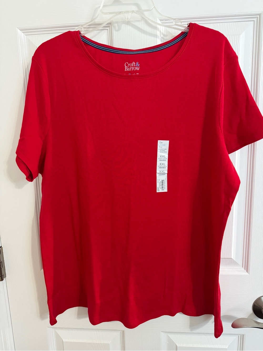 Croft & Barrow Women’s The Classic Tee Crew Neck  size XXL